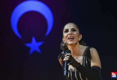 Ankara'nın Başkent Oluşunun 100. yılı kapsamında Sertab Erener konseri düzenlendi