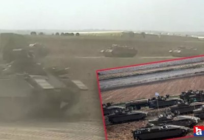 İsrail-Filistin hattında son durum! İsrail'in verdiği süre bitti yüzlerce tank Sderot'a konuşlandırıldı