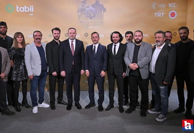 Cumhuriyet'in 100. yılına özel hazırlanan "Mahsusa Trablusgarb" dizisinin ön gösterimi yapıldı