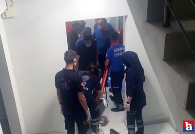 Asansör boşluğuna düşen işçi hayatını kaybetti