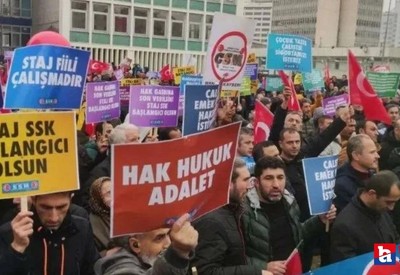 Staj ve Çıraklık Mağdurları seslerini duyurmak üzere meydanlara iniyor!