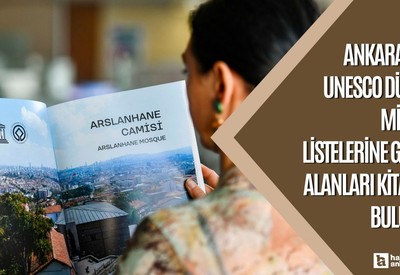 Ankara'nın UNESCO Dünya Mirası listelerine giren alanları kitapla buluştu