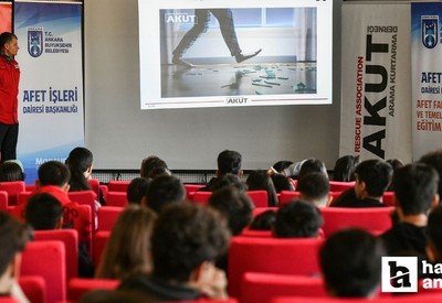 Ankara Büyükşehir Belediyesi'nden afet farkındalık ve temel ilk yardım eğitimi