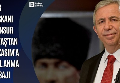ABB Başkanı Mansur Yavaş'tan 10 Kasım'a özel anma mesajı