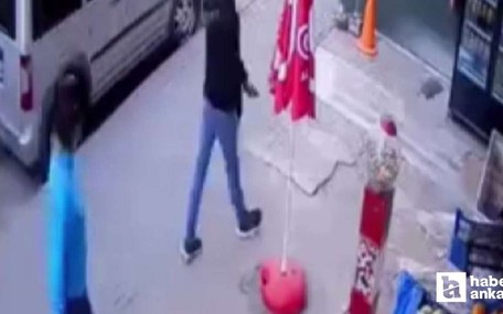 Ankara'da marketten hırsızlık güvenlik kamerasına takıldı