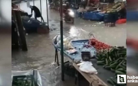 Ankara'da yoğun yağışlar vatandaşları zor durumda bıraktı