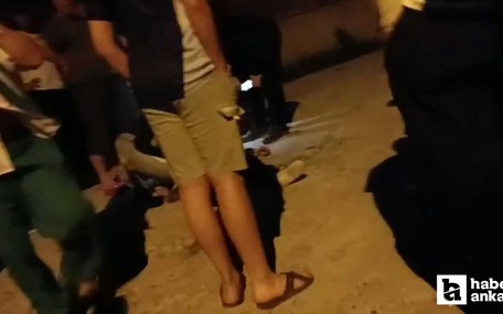 Mamak'ta iddialara göre bir kadın kendini balkondan attı