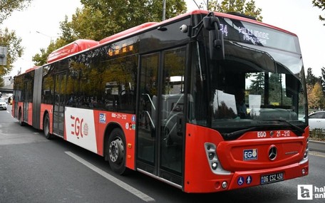 Ankara'da EGO şoförü ile vatandaş arasındaki gerginlik kamerada!