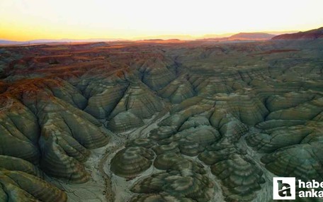 Yeryüzünün Mars'ı Ankara'da! 10 milyon yıllık mucize 'Gökkuşağı Tepeleri'