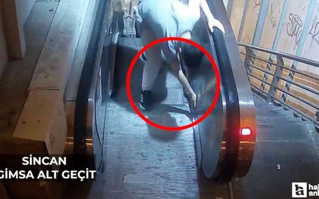 ABB paylaştı: Ankara’da yürüyen merdivenlere sabotaj sürüyor!