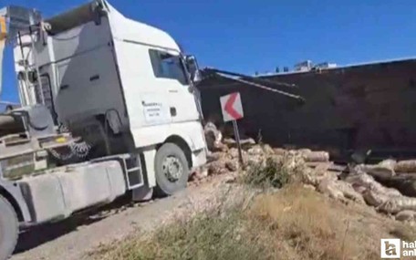 Haymana-Polatlı karayolunda iki kamyonun çarpıştığı kazada 2 kişi yaralandı