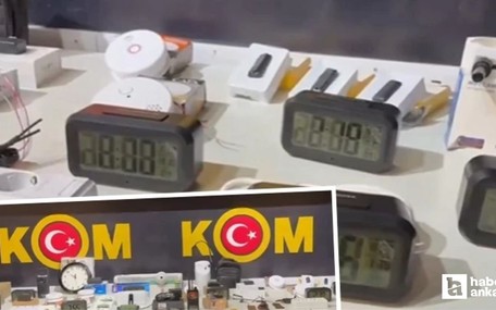 Bakan Yerlikaya duyurdu: Ankara'da özel hayatı ihlal eden dinleme ve görüntü alma cihazları ele geçirildi