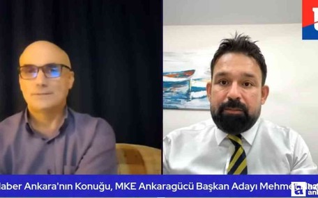 Ankaragücü Başkan adayı Mehmet Nazlı, Haber YouTube kanalında açıklamalar yaptı