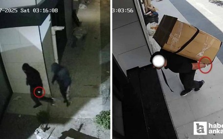 Çankaya'da villadan çelik kasa çalan 3 şüpheli yakalandı