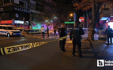 Çankaya'da gece saatlerinde motosikletle silahlı saldırı: 1 yaralı