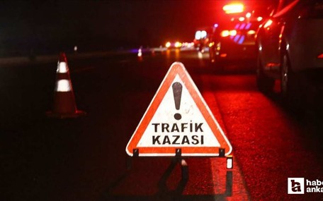 Keçiören'de iki aracın çarpıştığı kazada 1 kişi yaralandı