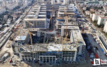 Dünyanın en büyük Adalet Sarayı, Ankara'da yükselmeye devam ediyor!