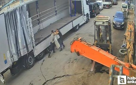 Başkentte ayağından vince asılan engelli vatandaşın aynı iş yerinde daha önce de darp edildiği ortaya çıktı