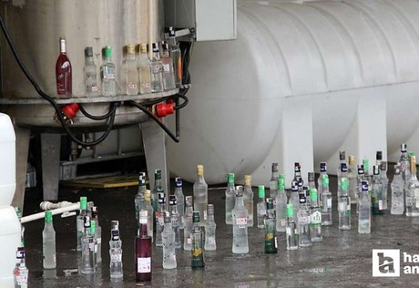 Ankara'da yılbaşı öncesi kaçak ve sahte alkol operasyonu!