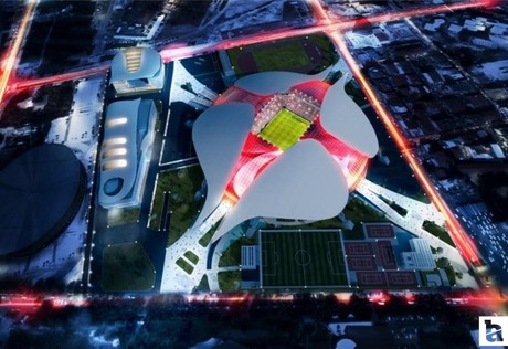 Ankara'da dünya rekoru kıran dev stadyum çatısı inşa ediliyor