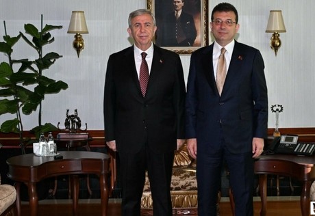 Yavaş ve İmamoğlu görüşmesi sona erdi: 'Bizler yol arkadaşıyız'