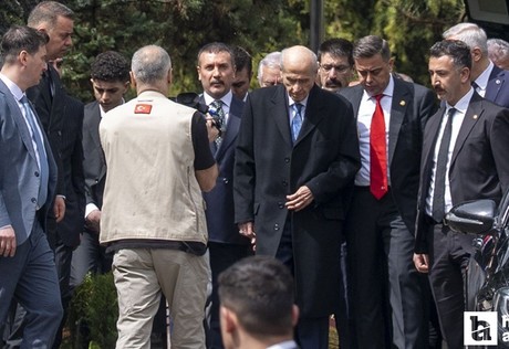 MHP Genel Başkanı Bahçeli, 2 ay sonra ilk defa görüntülendi