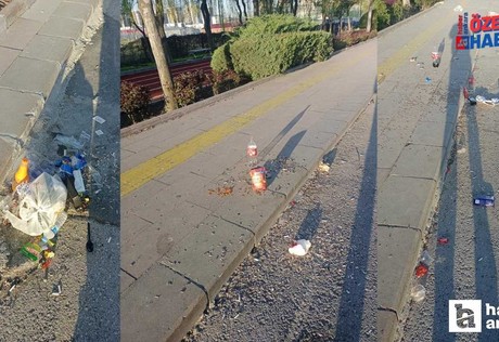 Çöpler her yerde! Ankara'da yere çöp atana para cezası tartışılıyor