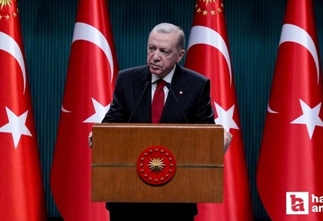 Cumhurbaşkanı Erdoğan bugün yapılan kabine toplantısında alınan kararları açıkladı