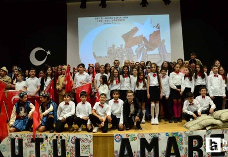 Kahramankazan Belediyesi Kut'ül Amare Zaferi’ni oratoryo gösterisiyle kutladı