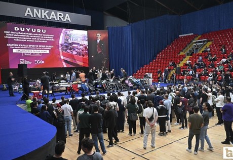 Ankara'da 2023 yılında toplu taşımada unutulan eşyalar açık artırmayla satıldı