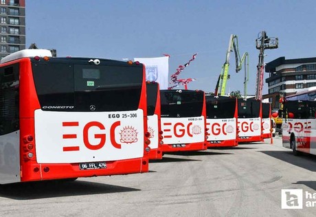 EGO otobüs filosunu güçlendirdi: Ankara'da toplu taşımaya yeni güç!