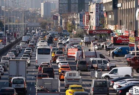 Başkentte trafiğe kayıtlı toplam taşıt sayısı 3 milyona yaklaştı
