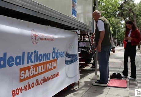 Sağlık Bakanlığı'nın kilo ölçüm kampanyasına 5 milyon kişi katıldı