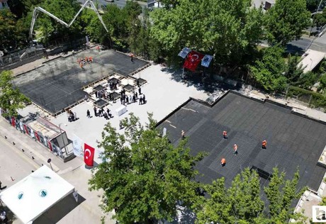 Altındağ Belediyesi, müjdesini verdiği kültür merkezi ve kreşin temellerini attı!