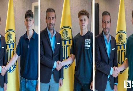 Ankaragücü altyapıdan 3 futbolcuyla profesyonel sözleşme imzaladı