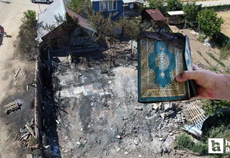 Sincan'da küle dönen evde sadece Kur'an-ı Kerim yanmadı!