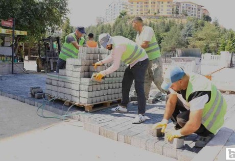 Keçiören Belediyesi altyapı ve üstyapı çalışmalarına devam ediyor
