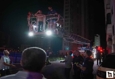 Çankaya'da 26 katlı binada çıkan yangında 2 müteahhit ve şantiye şefi tutuklandı!
