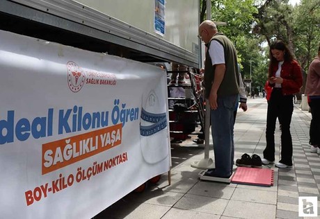 'İdeal Kilonu Öğren, Sağlıklı Yaşa' kampanyasında rekor ilgi!