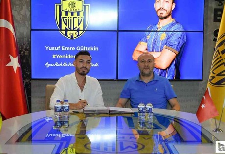 Ankaragücü’nde Yusuf Emre Gültekin takımda kaldı