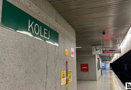 EGO'dan duyuru: ANKARAY Kolej İstasyonu’nun giriş ve çıkışları geçici olarak kapatıldı