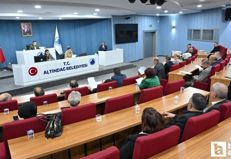Altındağ Belediyesi Ekim Ayı Meclis Toplantısı'nın ilk oturumu gerçekleştirildi