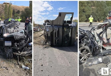 Lalahan'da karşı şeride geçen tır otomobili biçti: 2’si ağır 4 yaralı