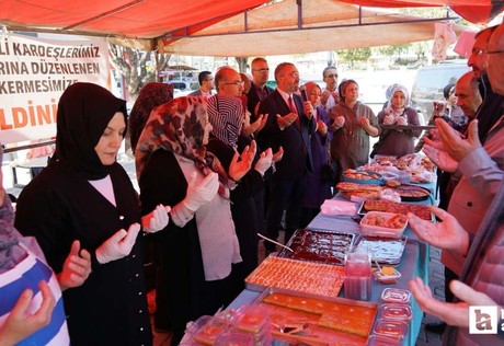 Polatlı'da Gazze'deki ihtiyaç sahipleri yararına kermes düzenlendi
