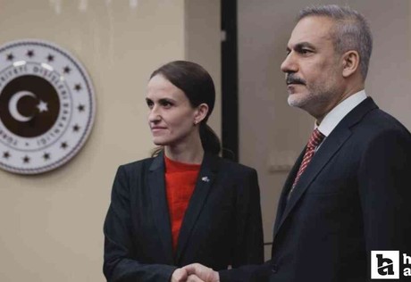 Bakan Fidan, Ankara'da Romanya Dışişleri Bakanı Oan Toiu ile görüştü