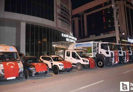 Kahramankazan Belediyesi araç filosuna 10 yeni araç ekledi