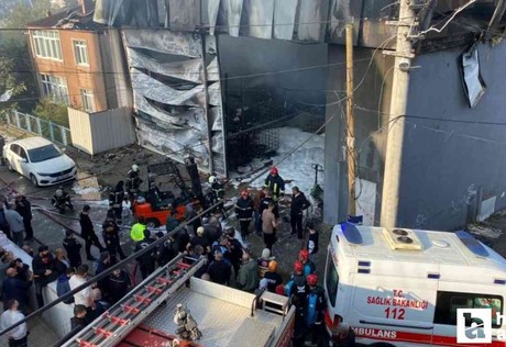 Kocaeli'nde parfüm dolum tesisindeki yangında 6 kişi hayatını kaybetti