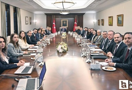 Çankaya Köşkü'nde "Türkiye'nin Deniz Yetki ve Egemenlik Alanlarındaki Çalışmaları" çalıştayı gerçekleştirildi