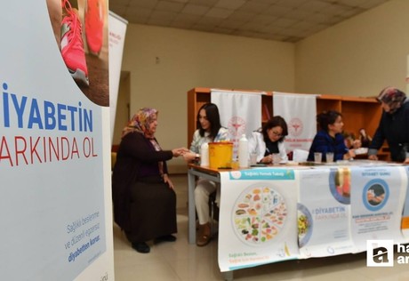 Altındağ Belediyesi'nden kadınlara diyabet taraması!