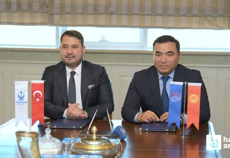 Kahramankazan Belediyesi ile Kırgızistan arasında Kardeş Şehir Protokolü imzalandı